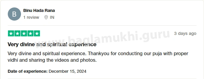 Baglamukhi Havan Puja Services - Baglamukhi.guru Review Trustpilot - 01