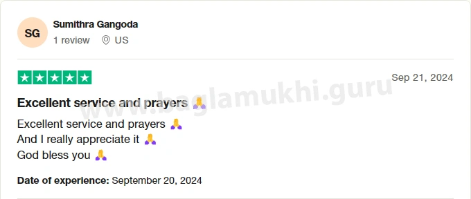 Baglamukhi Havan Puja Services - Baglamukhi.guru Review Trustpilot - 04